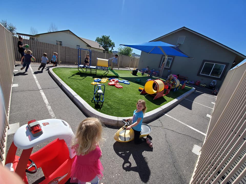 Playground at our preschool and daycare