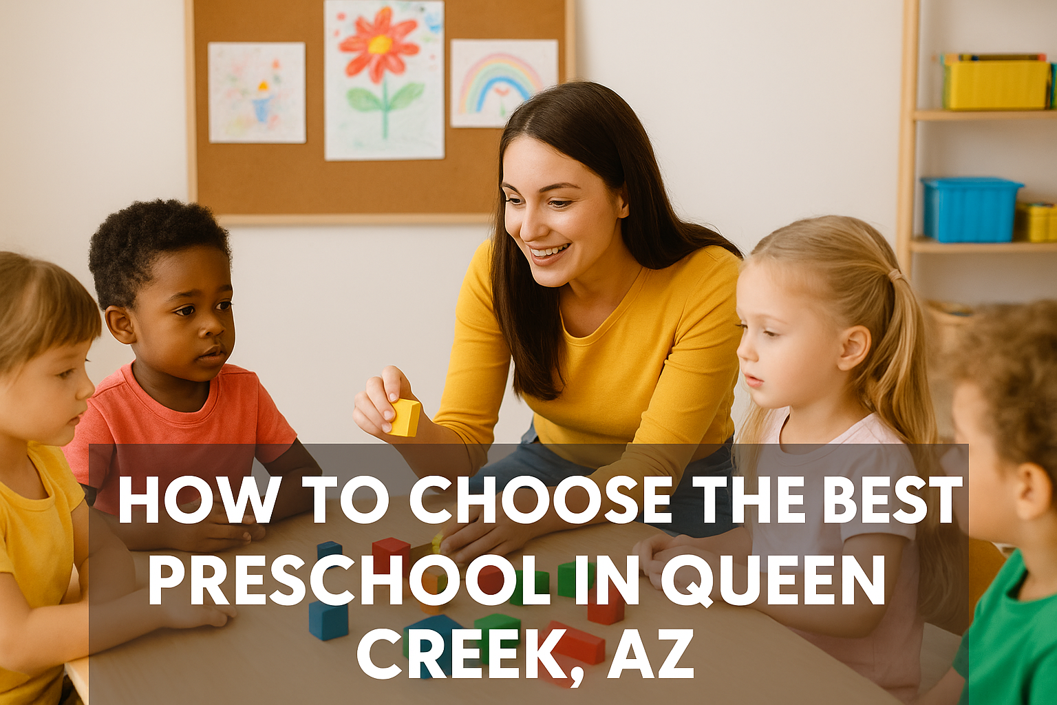 Grow and Learn Preschool classroom in Queen Creek AZ
