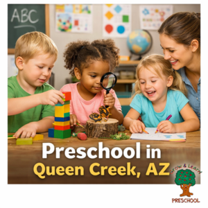 Interactive learning at Grow & Learn Preschool