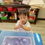 Mason - Learning How to Wash Hands!