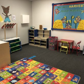 Play area at our preschool and daycare