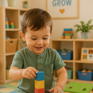 Twos classroom at Grow and Learn Preschool